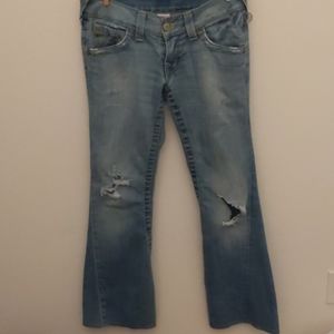 True Religion Distressed Jeans